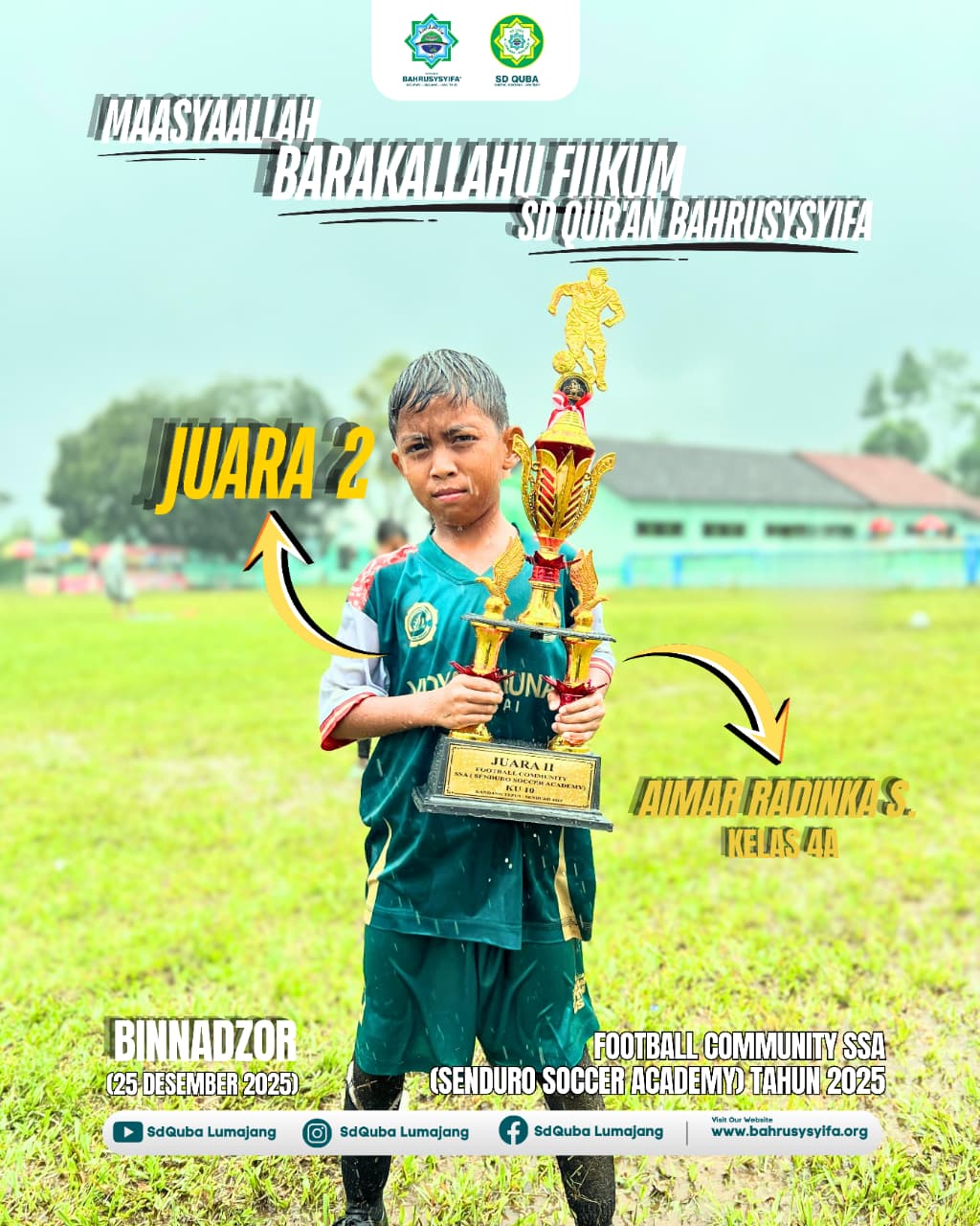 FOOTBALL COMMUNITY SSA (SENDURO SOCCER ACADEMY) TAHUN 2025