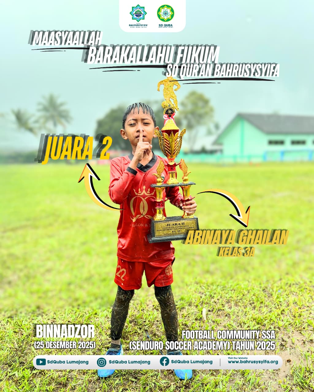 FOOTBALL COMMUNITY SSA (SENDURO SOCCER ACADEMY) TAHUN 2025
