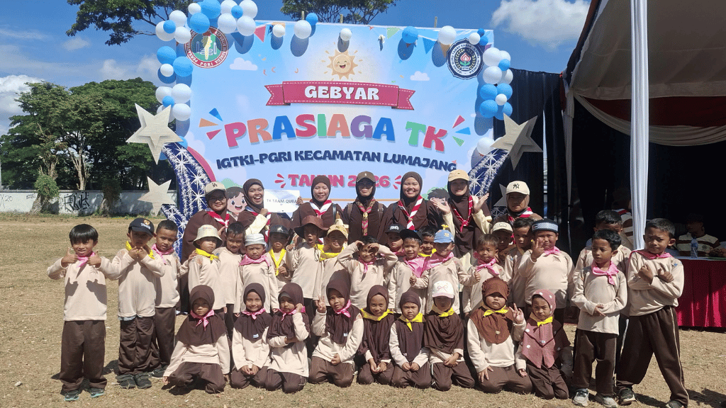 Kegiatan Pramuka Prasiaga bagi peserta didik TK TAAM QUBA