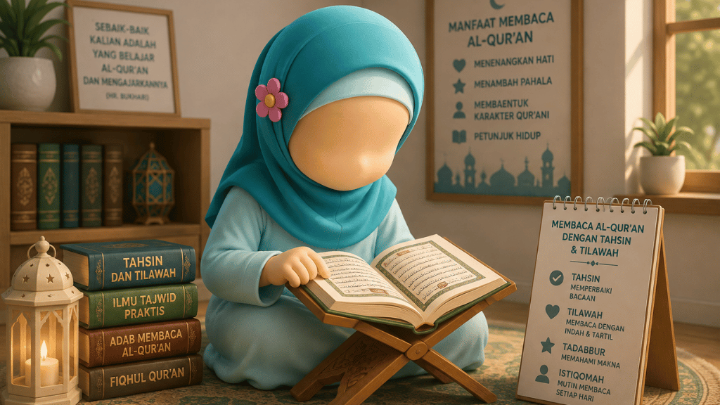 1. Membaca Al-Qur'an dengan Tahsin & Tilawah.