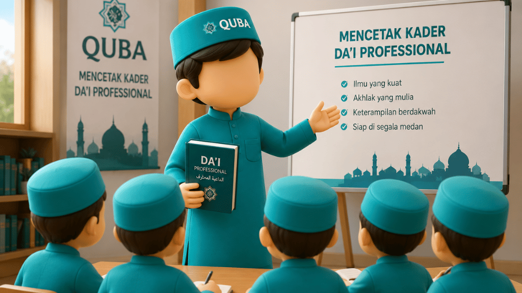 4. Mencetak kader Da’i Professional.